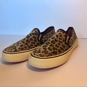 Bongo Leopard Slip On Sneakers